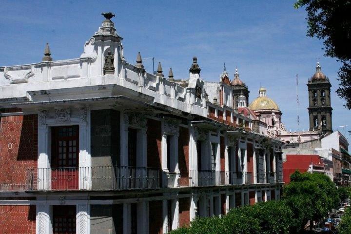 Hotel Boutique Casa De La Palma Puebla Kültér fotó